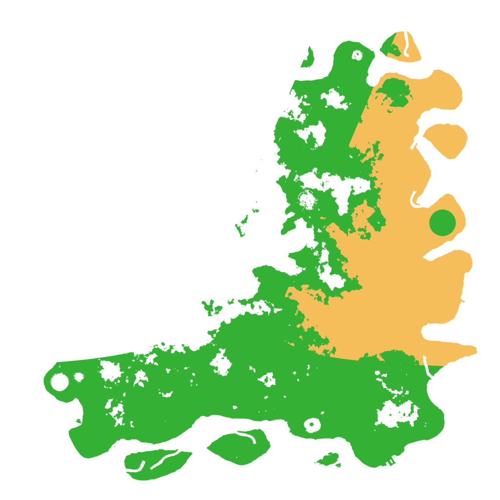 Biome Rust Map: Procedural Map, Size: 5000, Seed: 2035120817