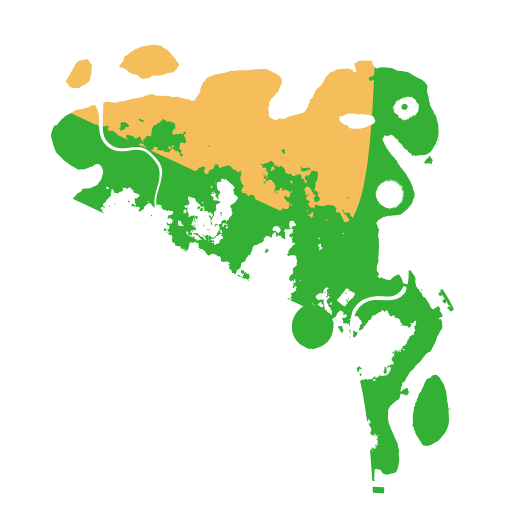 Biome Rust Map: Procedural Map, Size: 3300, Seed: 124