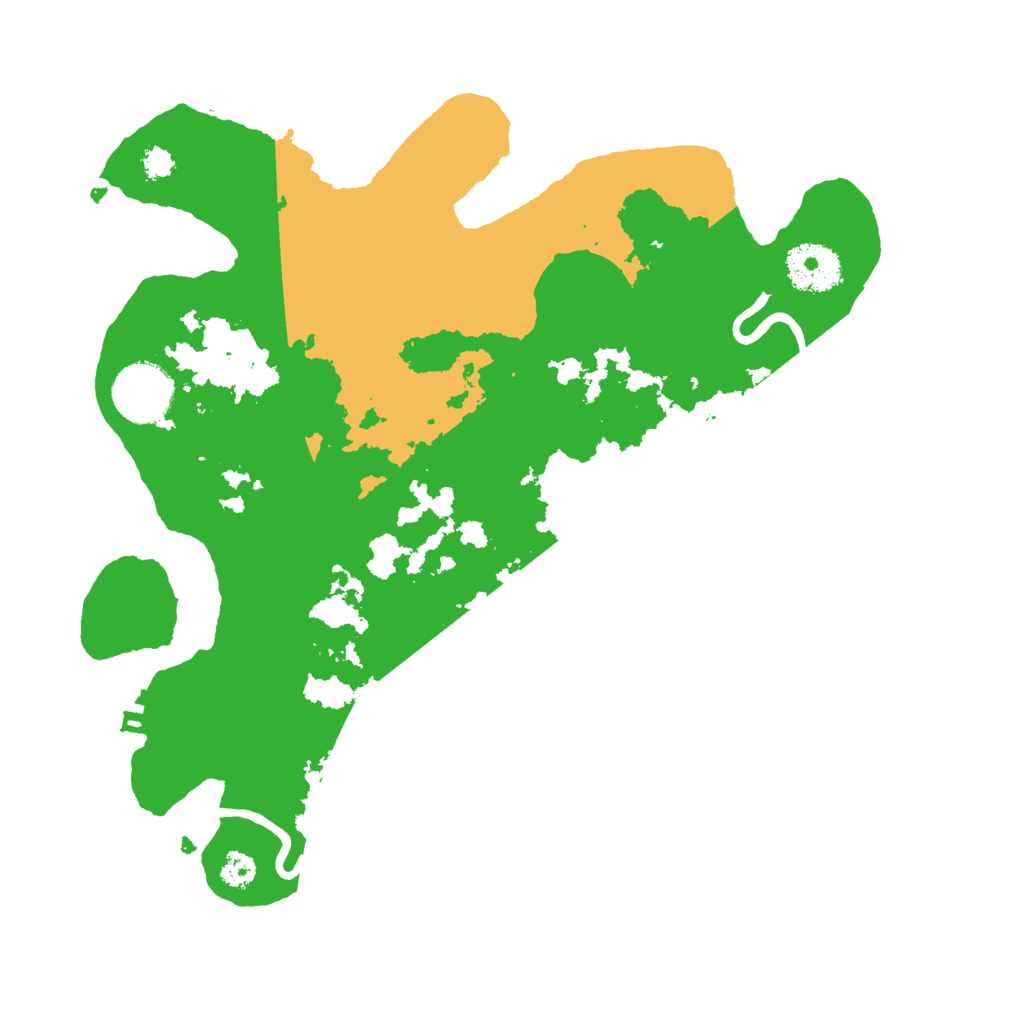 Biome Rust Map: Procedural Map, Size: 3000, Seed: 44238899