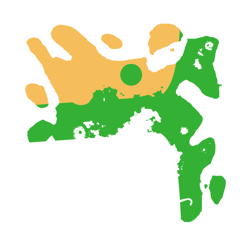 Biome Rust Map: Procedural Map, Size: 3000, Seed: 2072459003
