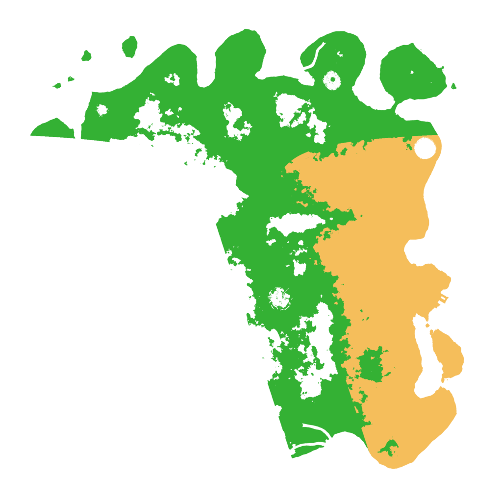 Biome Rust Map: Procedural Map, Size: 4250, Seed: 133755812