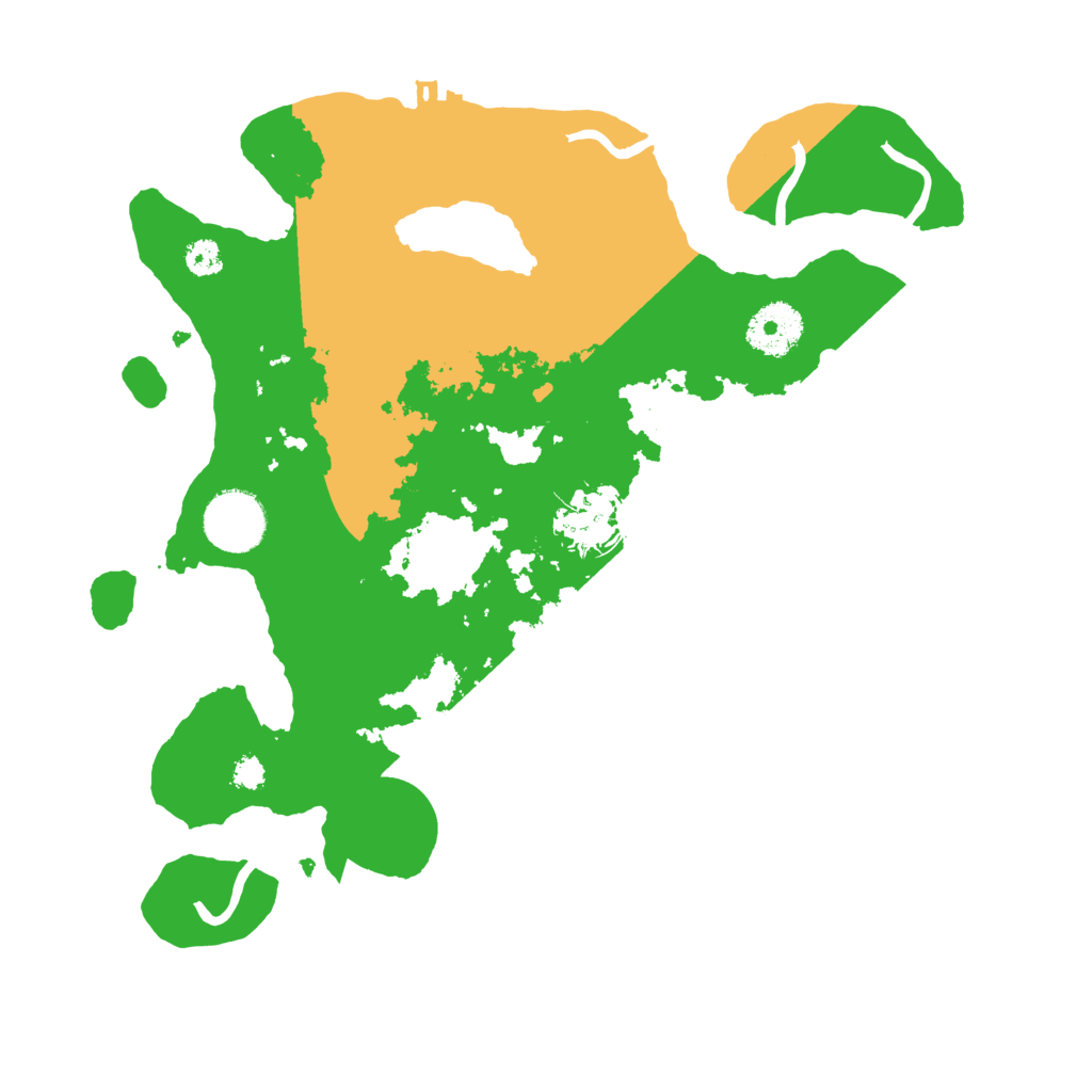 Biome Rust Map: Procedural Map, Size: 3100, Seed: 1600163107
