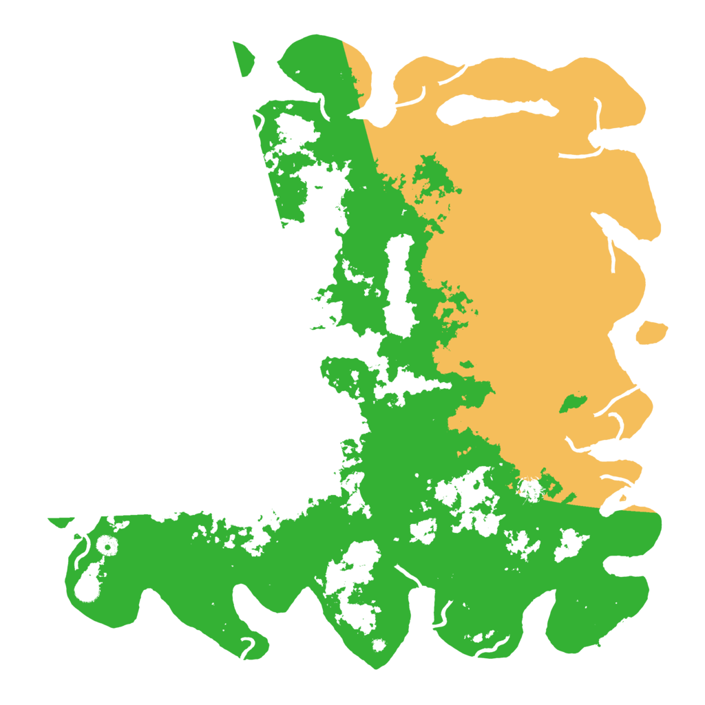 Biome Rust Map: Procedural Map, Size: 5000, Seed: 8311947