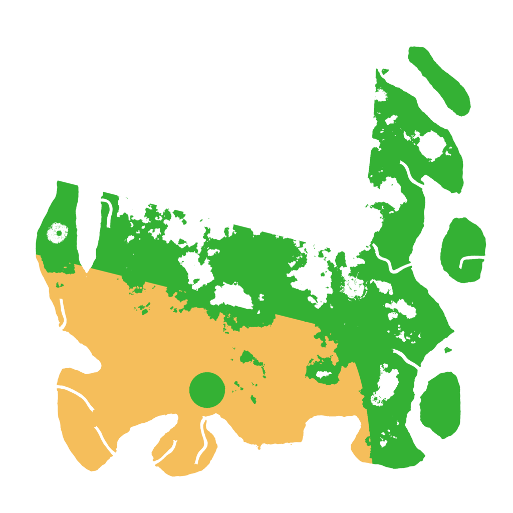 Biome Rust Map: Procedural Map, Size: 3800, Seed: 17622416