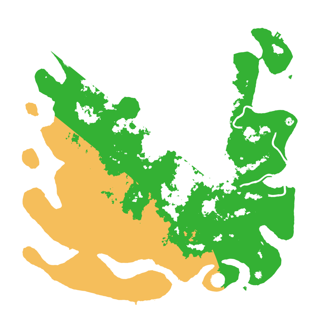 Biome Rust Map: Procedural Map, Size: 4000, Seed: 58242627