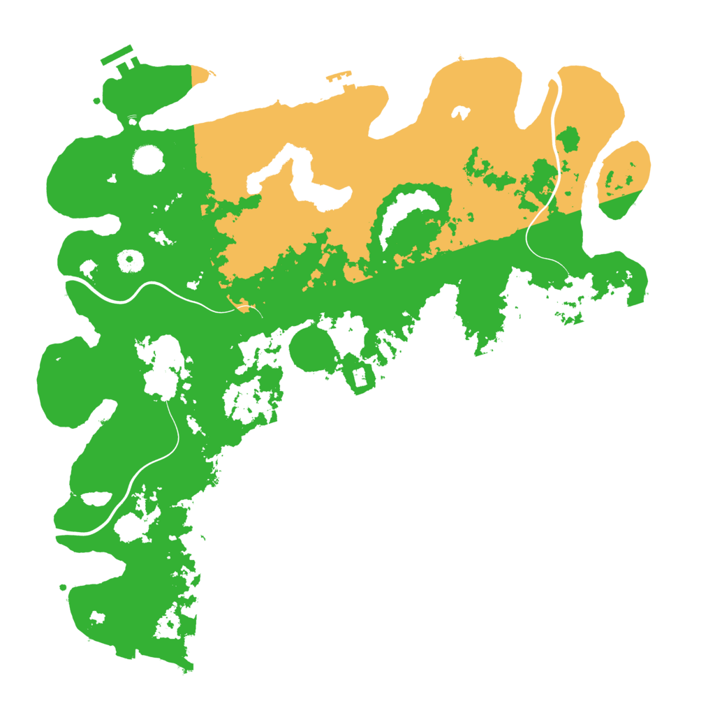 Biome Rust Map: Procedural Map, Size: 4250, Seed: 3456436