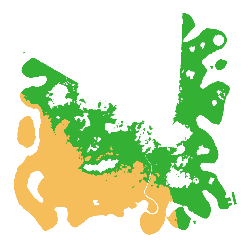 Biome Rust Map: Procedural Map, Size: 4000, Seed: 32598