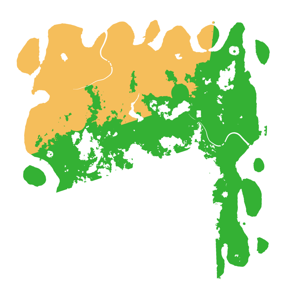 Biome Rust Map: Procedural Map, Size: 4500, Seed: 26622314