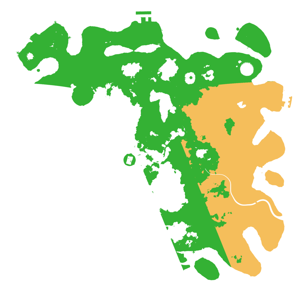 Biome Rust Map: Procedural Map, Size: 4000, Seed: 1217835111