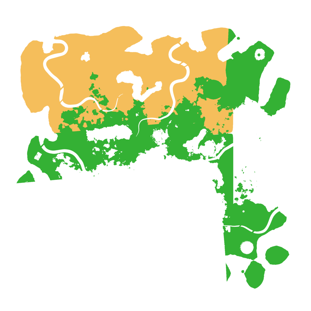 Biome Rust Map: Procedural Map, Size: 4250, Seed: 78748604