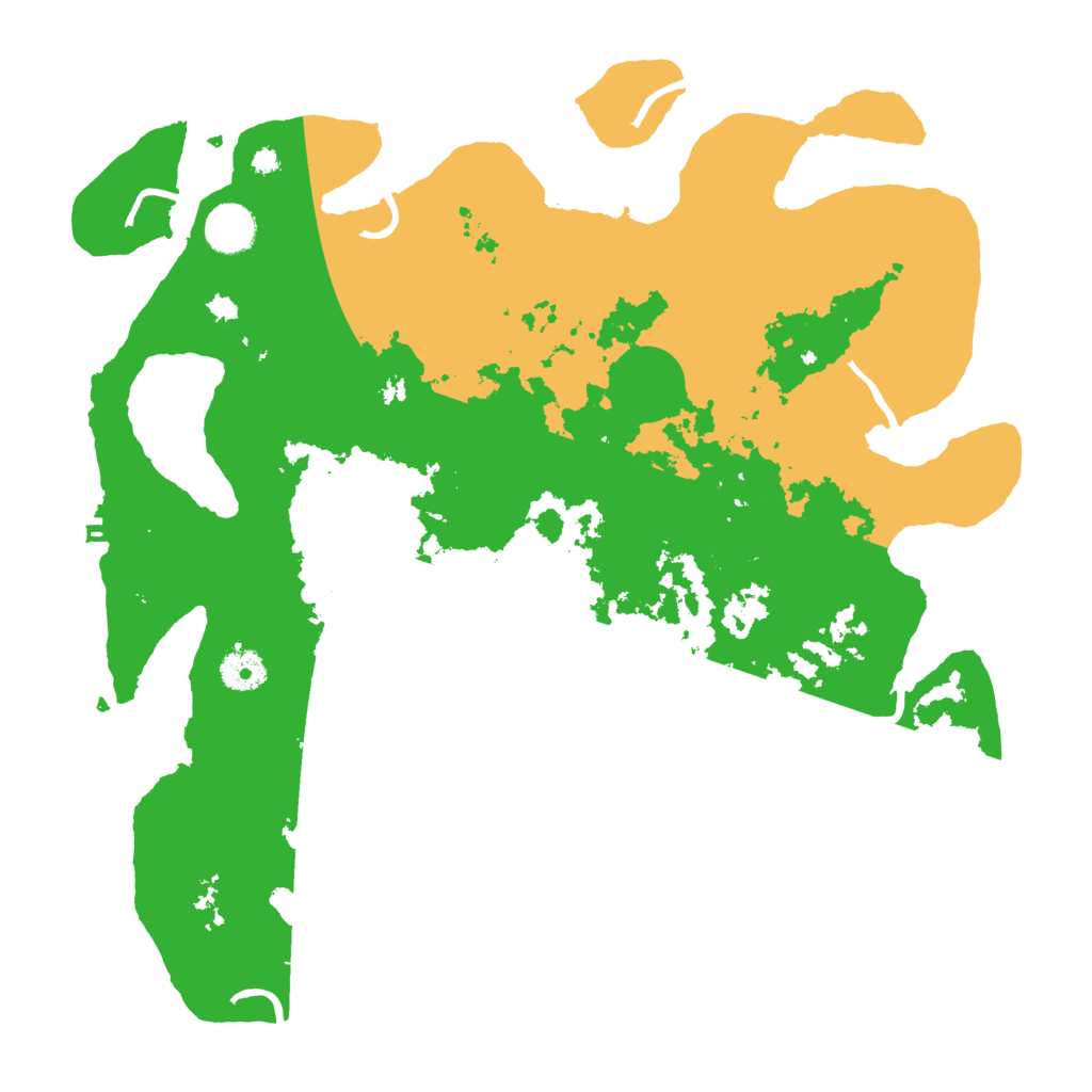 Biome Rust Map: Procedural Map, Size: 3800, Seed: 1978