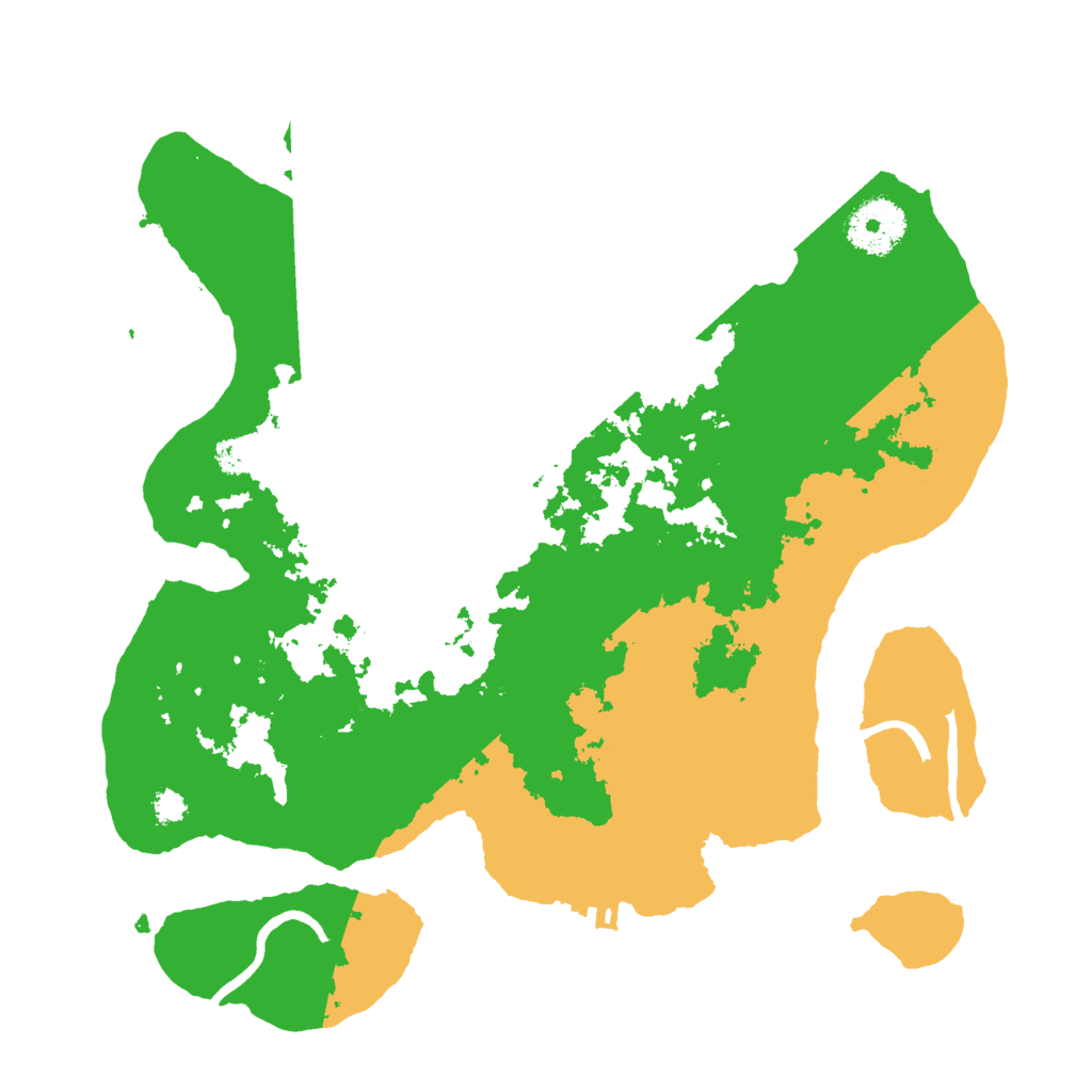Biome Rust Map: Procedural Map, Size: 3000, Seed: 905084565