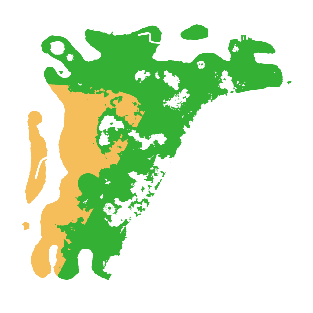 Biome Rust Map: Procedural Map, Size: 4000, Seed: 25069264