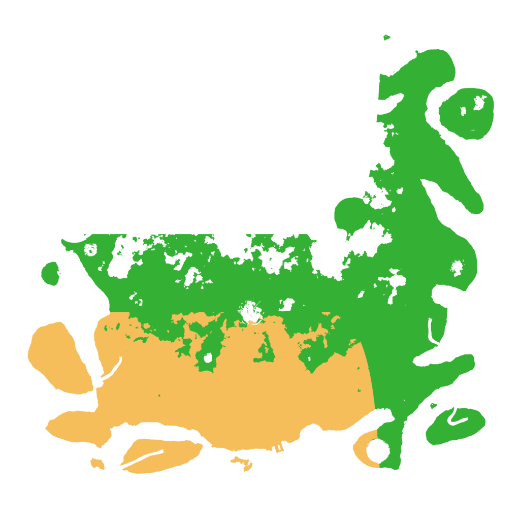 Biome Rust Map: Procedural Map, Size: 4100, Seed: 10283036