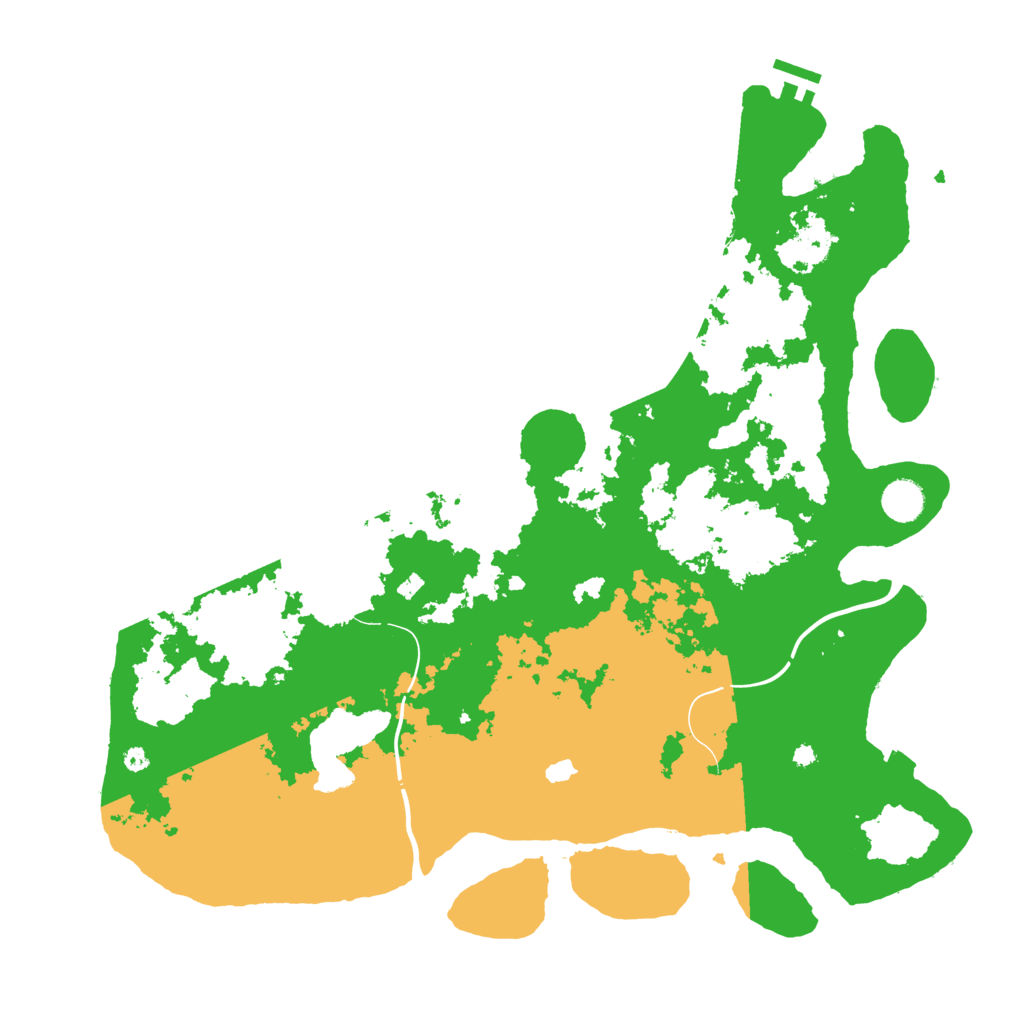 Biome Rust Map: Procedural Map, Size: 4250, Seed: 12769