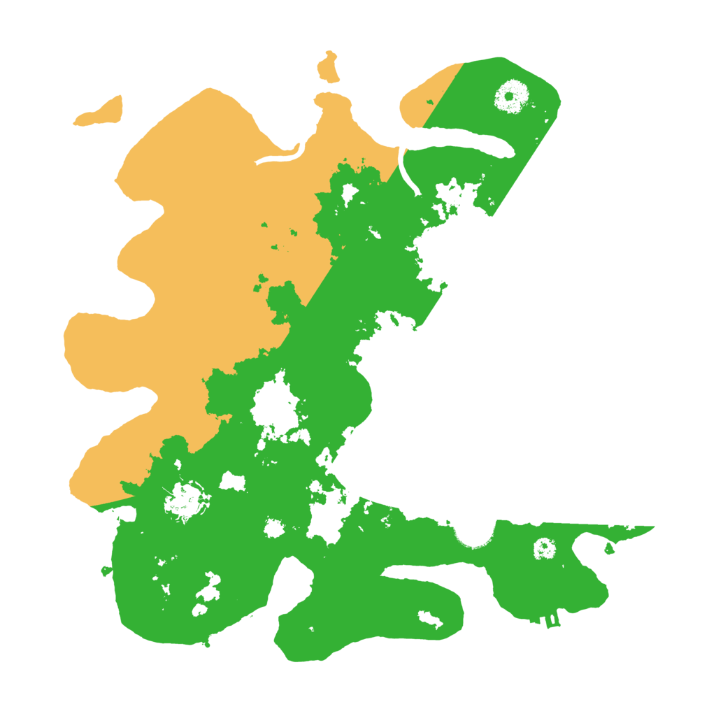Biome Rust Map: Procedural Map, Size: 3250, Seed: 32537