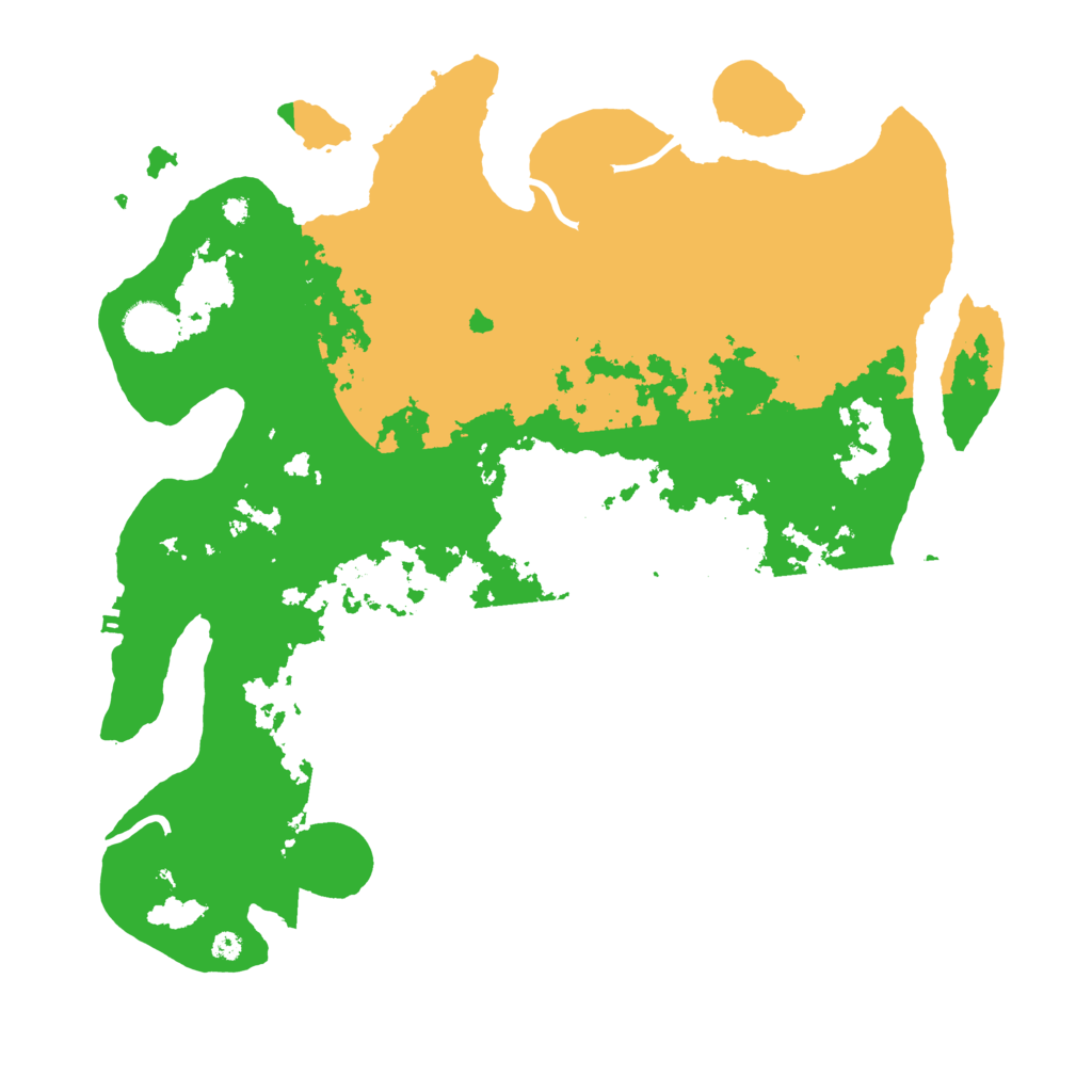 Biome Rust Map: Procedural Map, Size: 3850, Seed: 60203654
