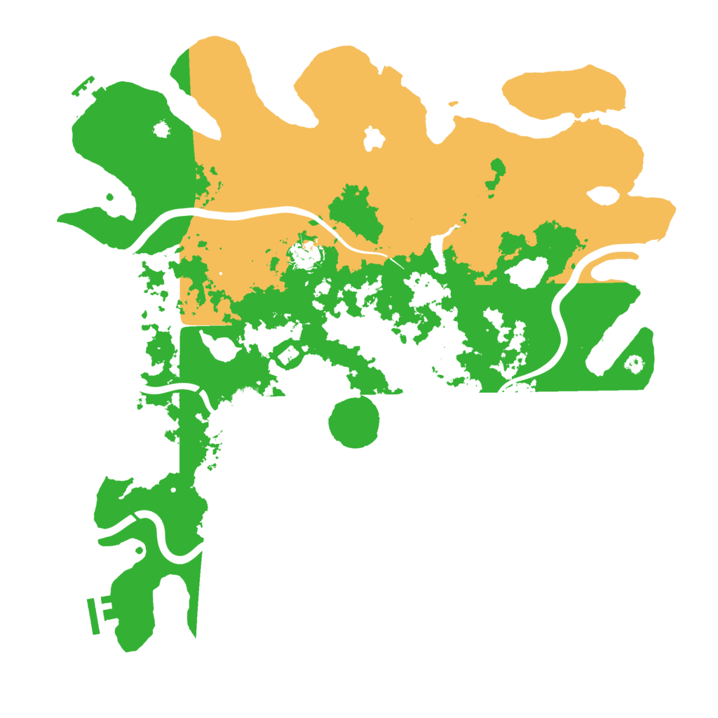 Biome Rust Map: Procedural Map, Size: 4000, Seed: 2064266965