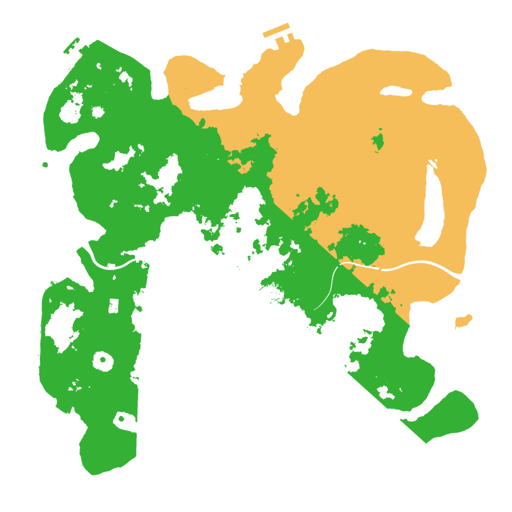 Biome Rust Map: Procedural Map, Size: 3750, Seed: 2132225