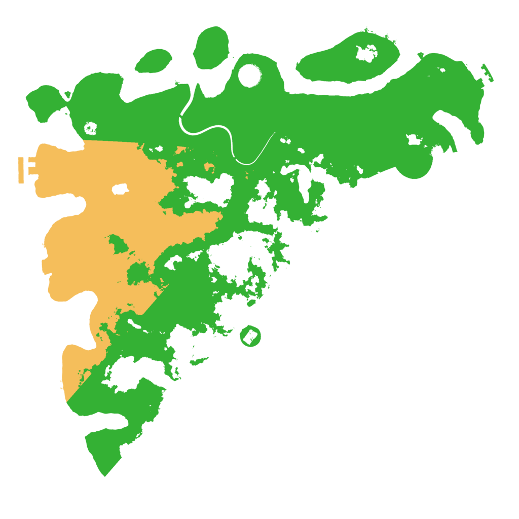 Biome Rust Map: Procedural Map, Size: 4000, Seed: 121220068