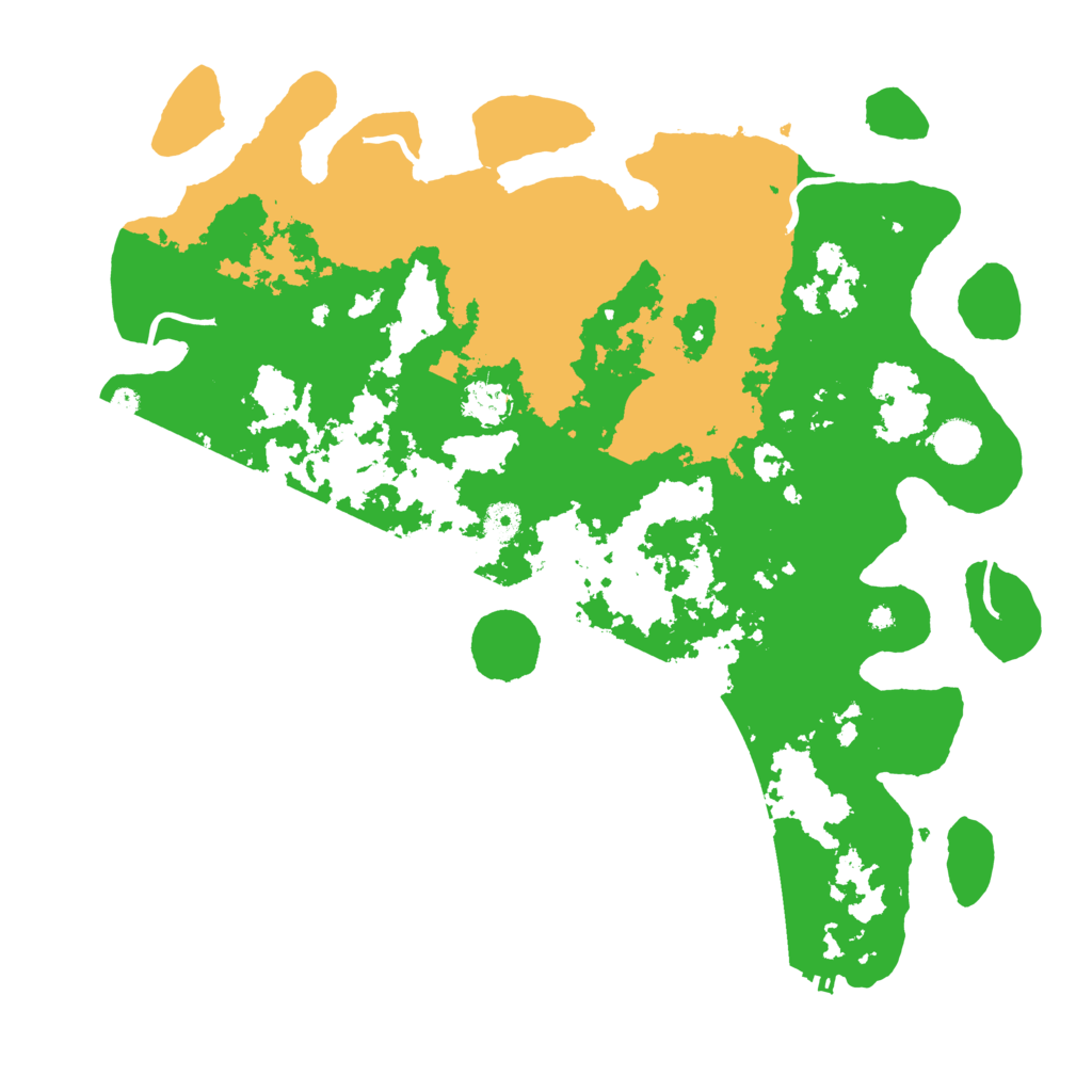 Biome Rust Map: Procedural Map, Size: 4250, Seed: 1373826792