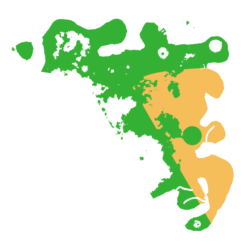 Biome Rust Map: Procedural Map, Size: 3500, Seed: 812699432