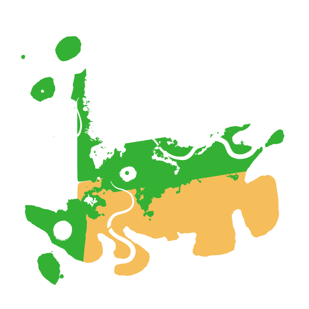 Biome Rust Map: Procedural Map, Size: 3000, Seed: 93021892