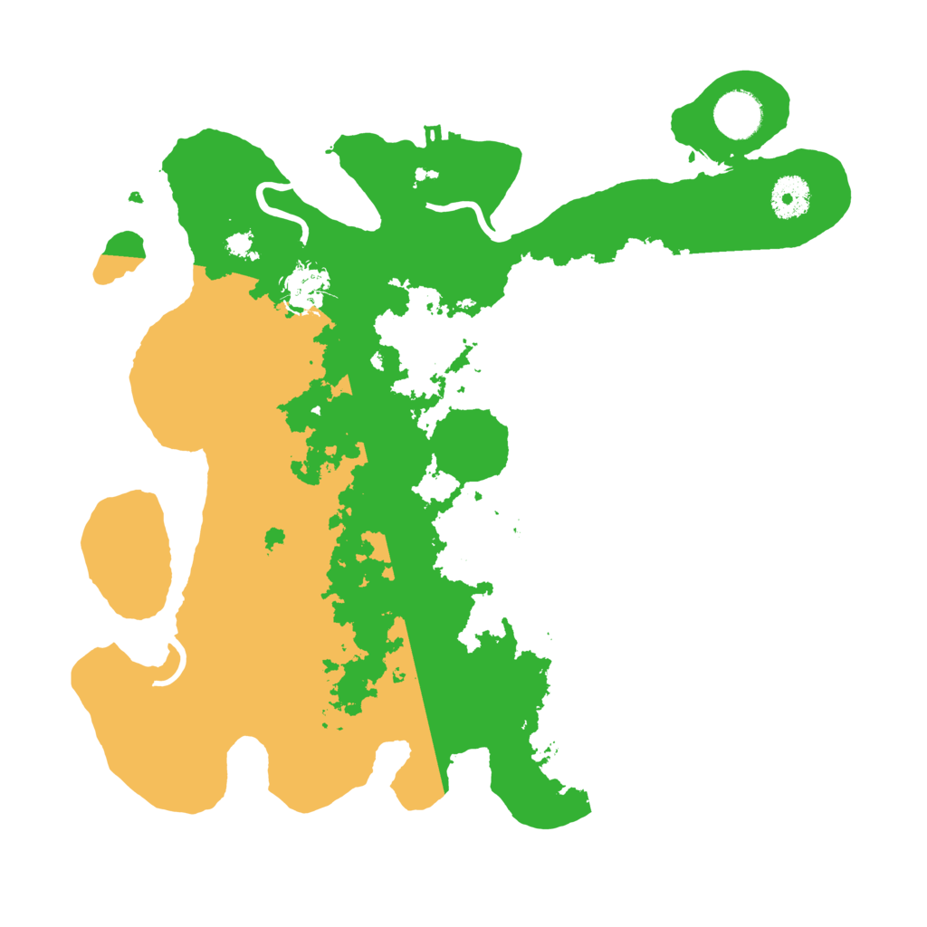 Biome Rust Map: Procedural Map, Size: 3400, Seed: 74