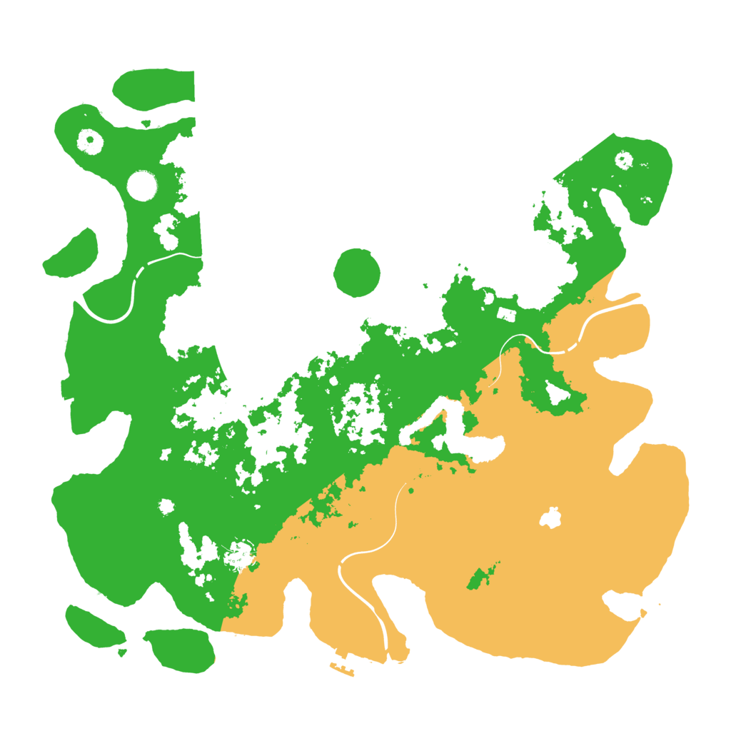 Biome Rust Map: Procedural Map, Size: 4250, Seed: 25493665