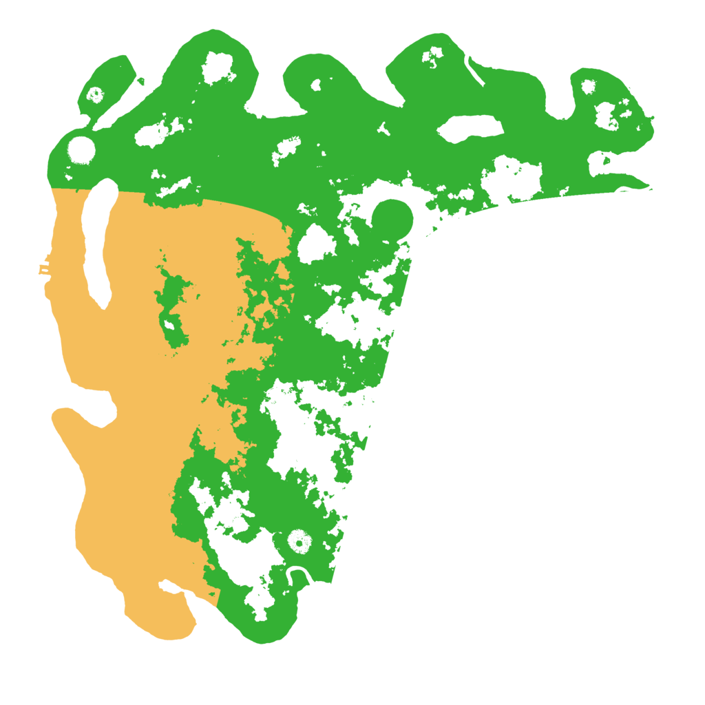 Biome Rust Map: Procedural Map, Size: 4500, Seed: 447216235