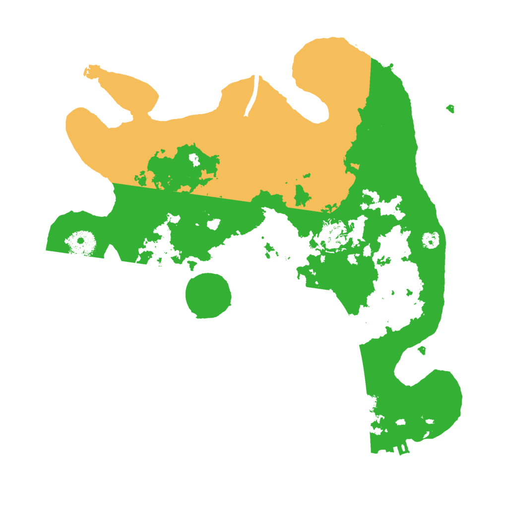 Biome Rust Map: Procedural Map, Size: 3000, Seed: 16346