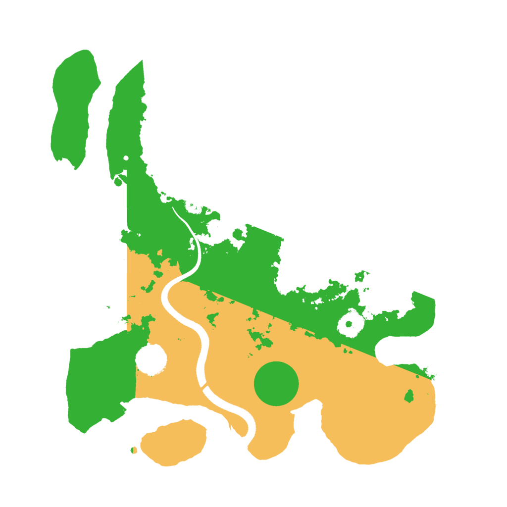 Biome Rust Map: Procedural Map, Size: 3000, Seed: 987456213