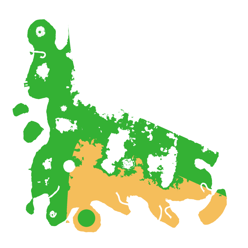 Biome Rust Map: Procedural Map, Size: 3750, Seed: 41491145