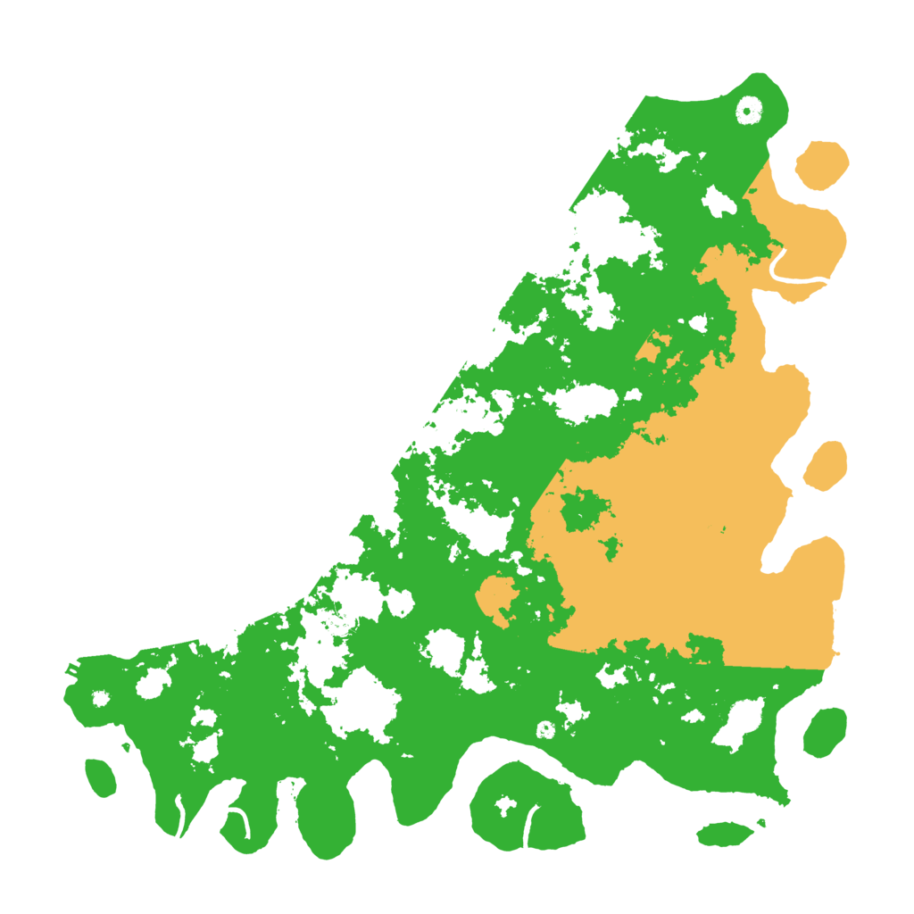 Biome Rust Map: Procedural Map, Size: 5000, Seed: 235341436
