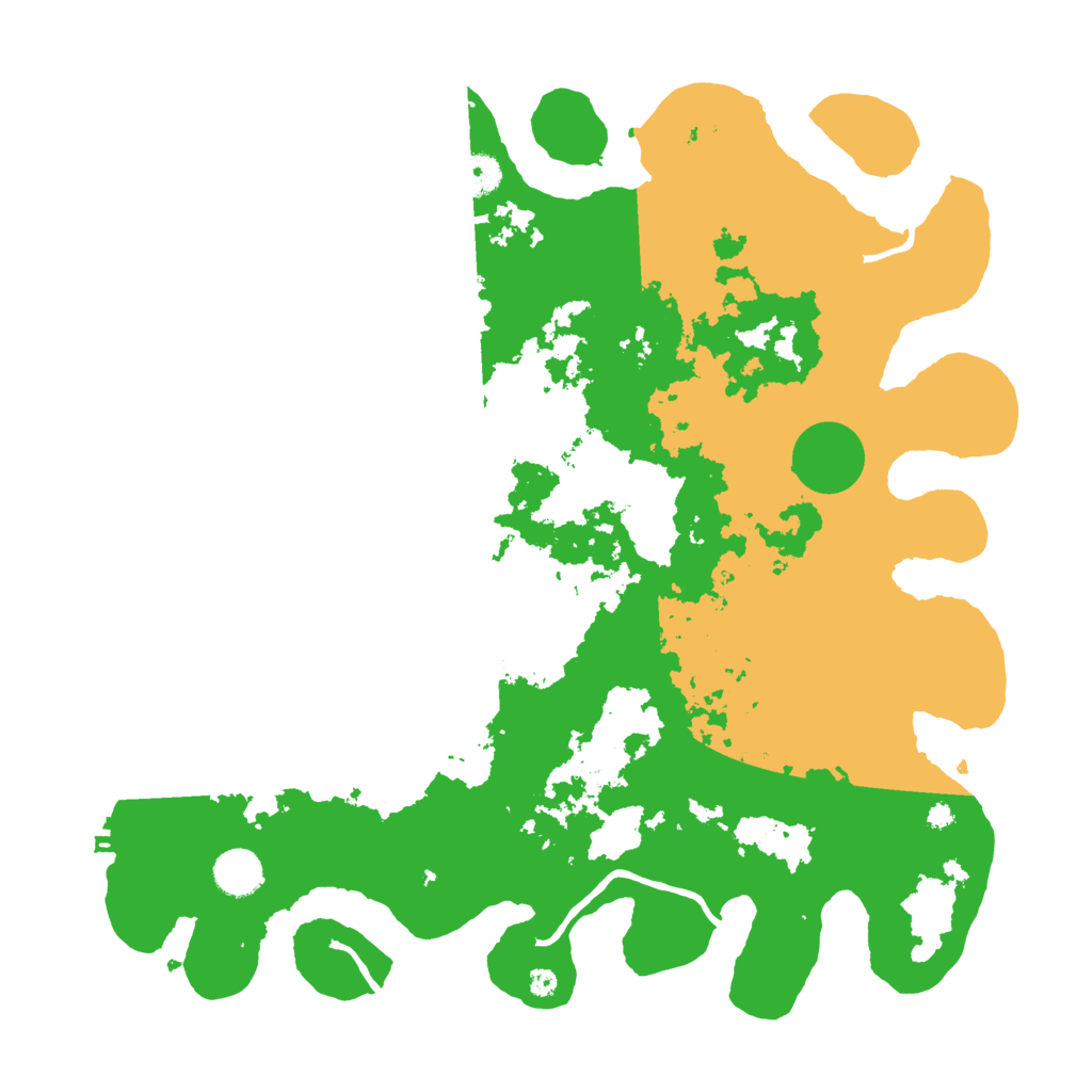 Biome Rust Map: Procedural Map, Size: 4000, Seed: 1321302254