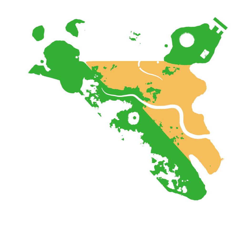 Biome Rust Map: Procedural Map, Size: 3000, Seed: 475433741