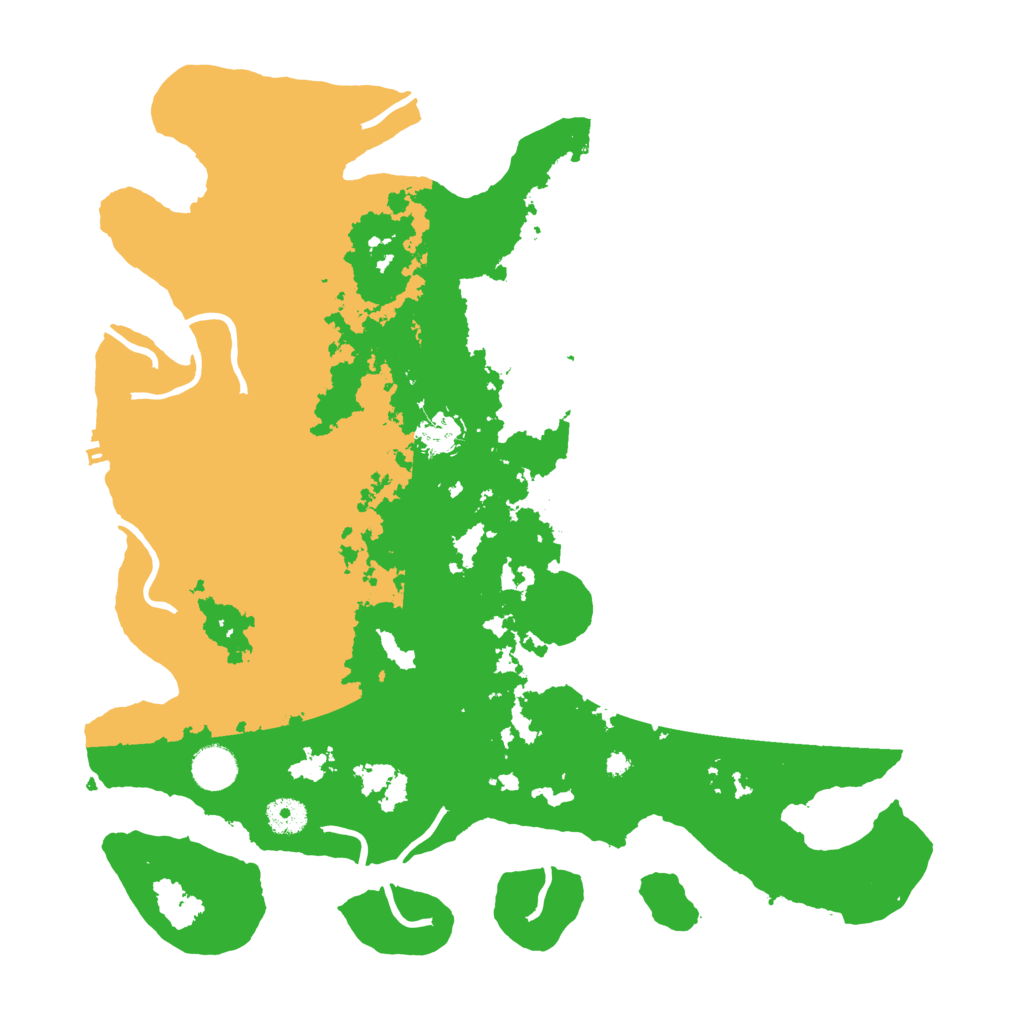 Biome Rust Map: Procedural Map, Size: 4000, Seed: 68339
