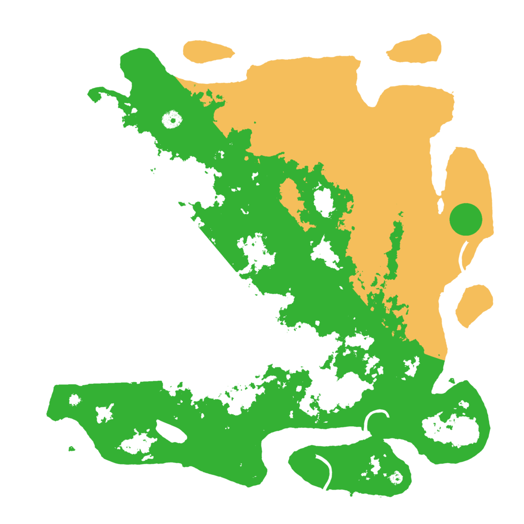 Biome Rust Map: Procedural Map, Size: 4252, Seed: 1817018075