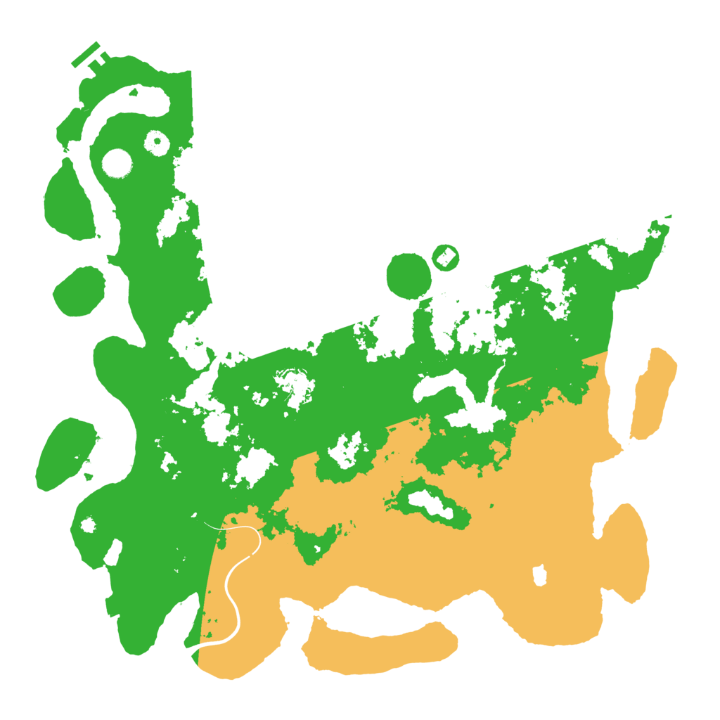 Biome Rust Map: Procedural Map, Size: 4300, Seed: 861869945