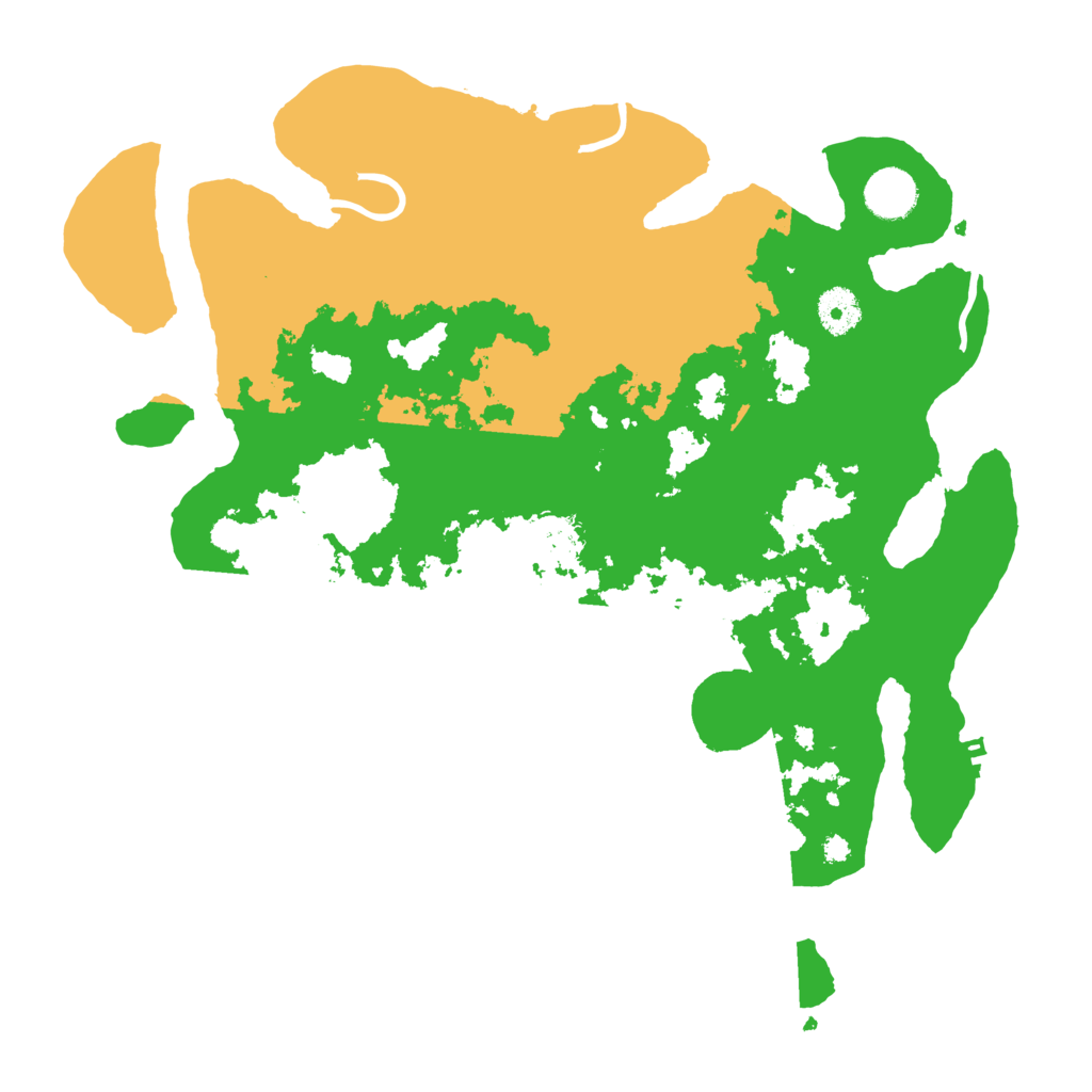Biome Rust Map: Procedural Map, Size: 3700, Seed: 1471106231