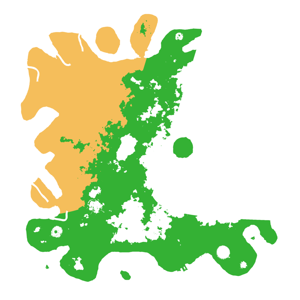 Biome Rust Map: Procedural Map, Size: 4000, Seed: 5461