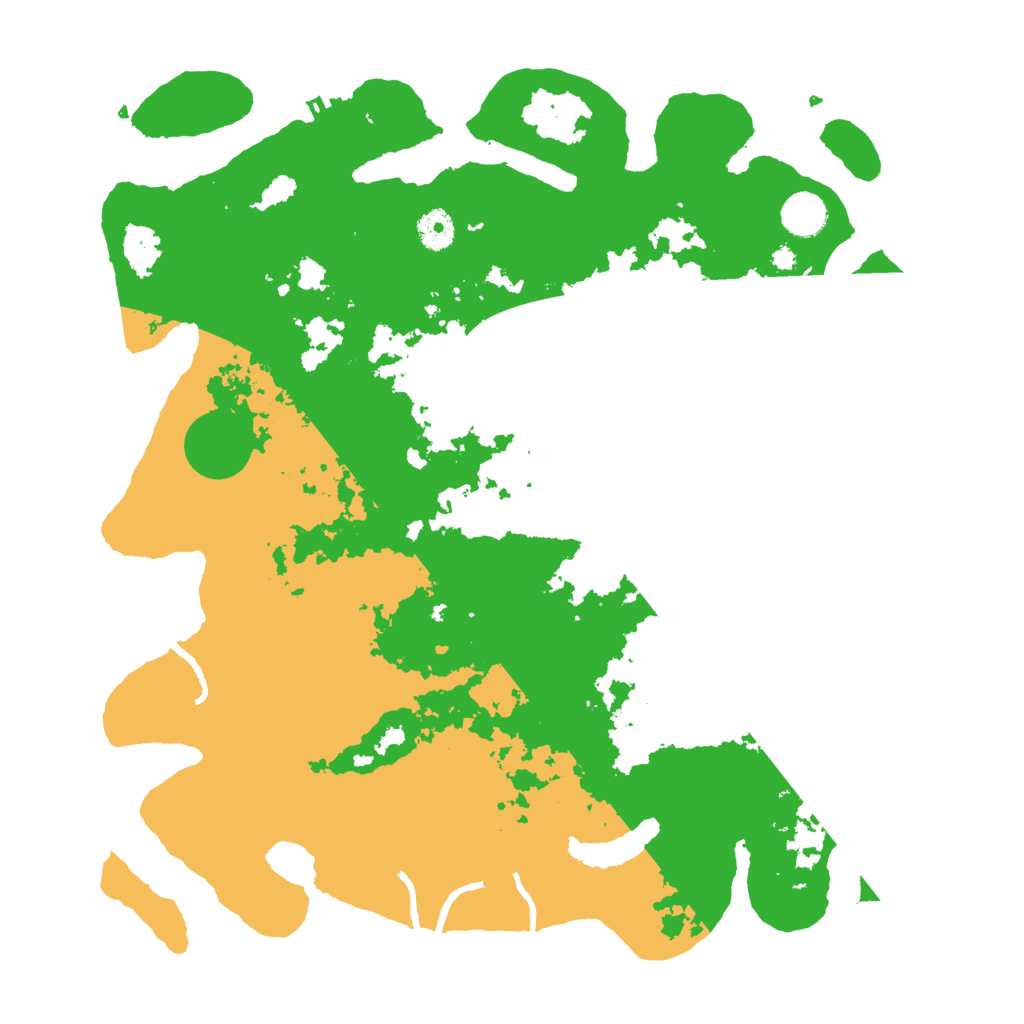 Biome Rust Map: Procedural Map, Size: 4000, Seed: 49183