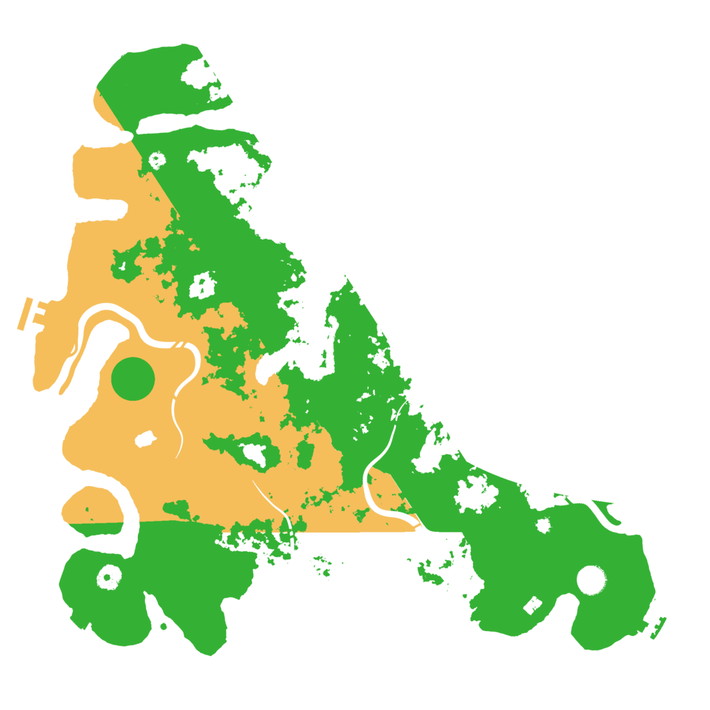 Biome Rust Map: Procedural Map, Size: 4300, Seed: 894722