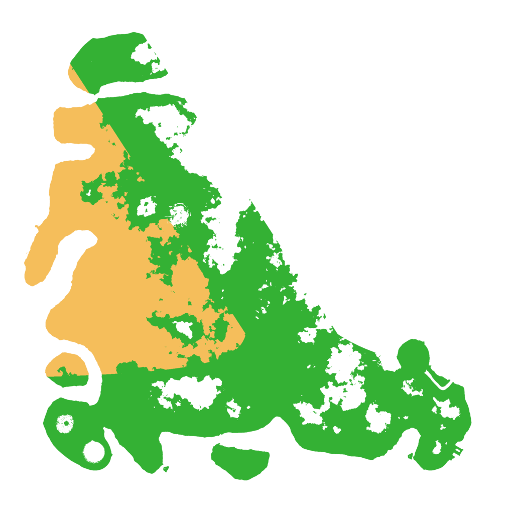 Biome Rust Map: Procedural Map, Size: 4300, Seed: 894722