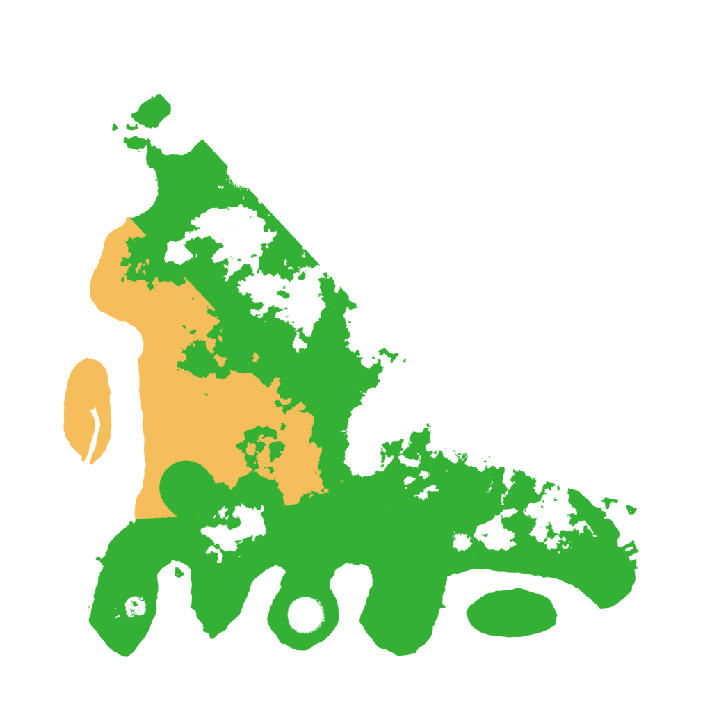 Biome Rust Map: Procedural Map, Size: 3500, Seed: 1305017403