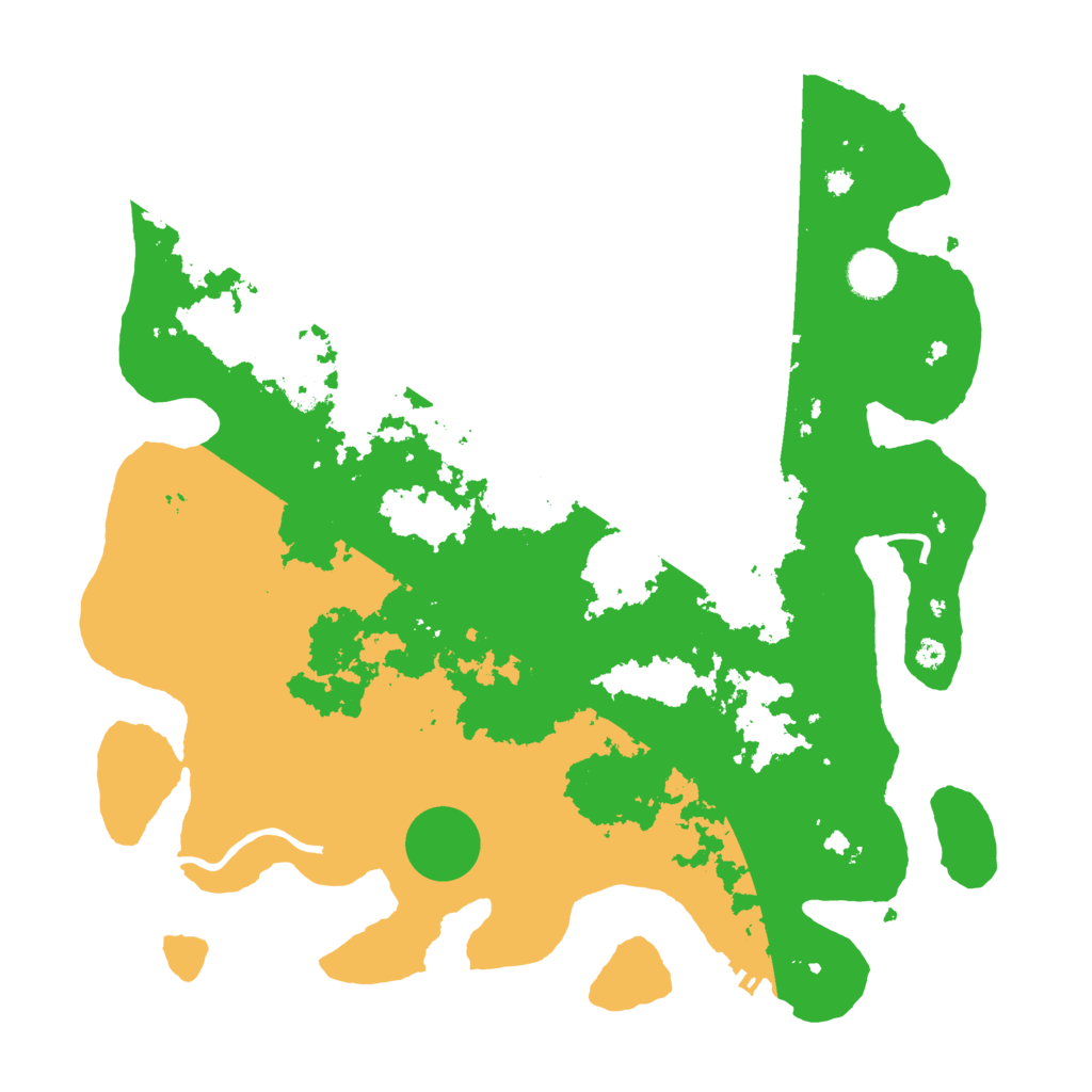 Biome Rust Map: Procedural Map, Size: 3850, Seed: 92753659