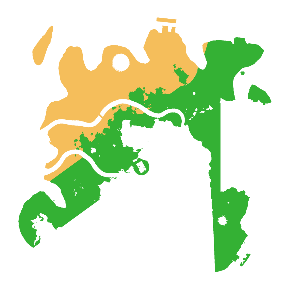 Biome Rust Map: Procedural Map, Size: 3000, Seed: 743003836