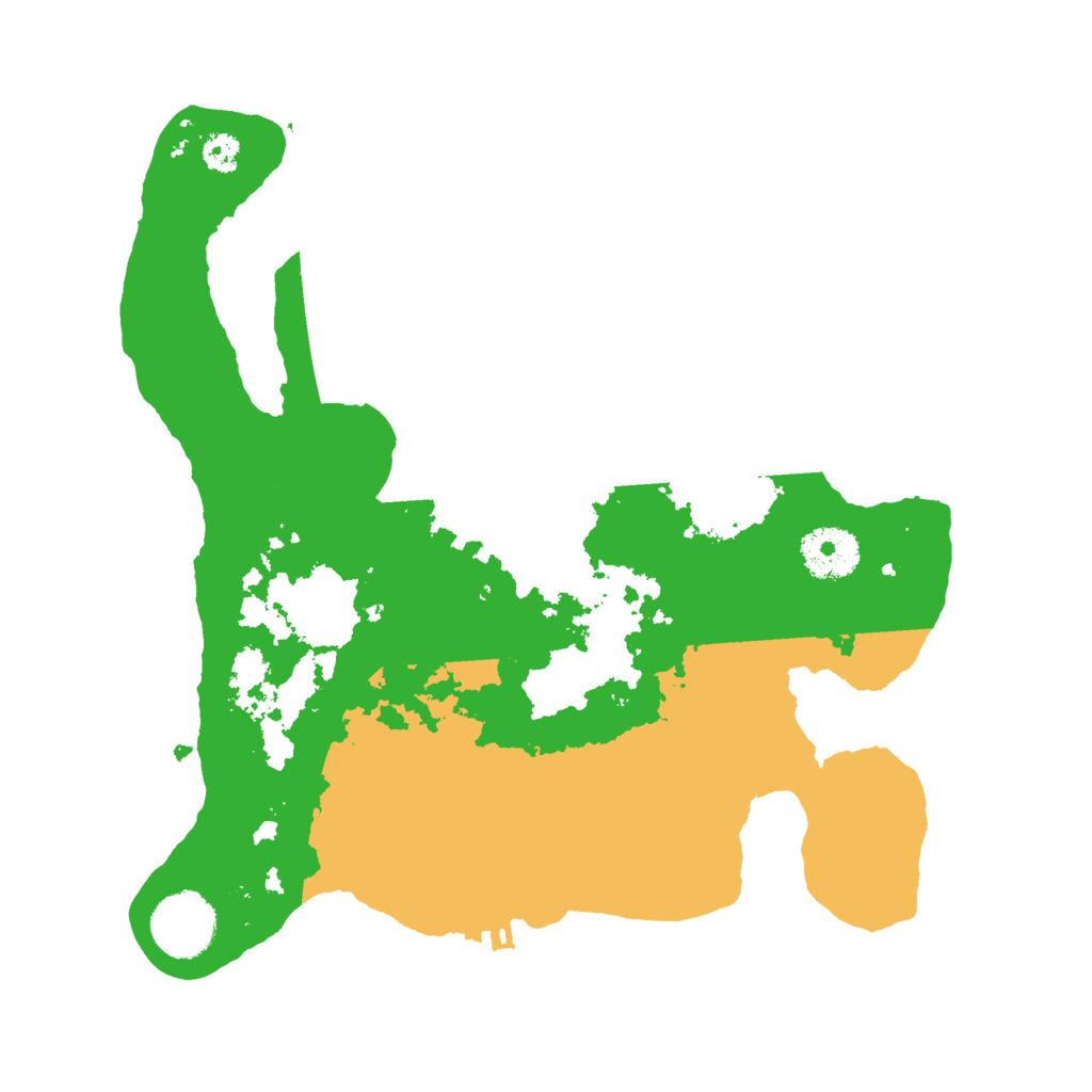 Biome Rust Map: Procedural Map, Size: 3000, Seed: 718590159