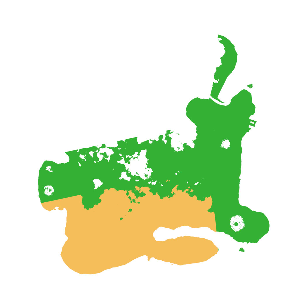 Biome Rust Map: Procedural Map, Size: 3000, Seed: 157395568