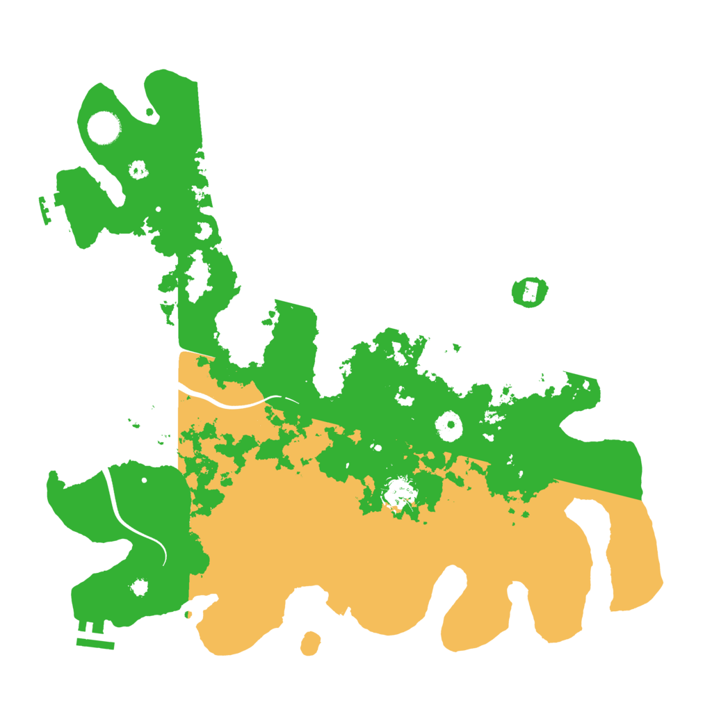Biome Rust Map: Procedural Map, Size: 3800, Seed: 1812